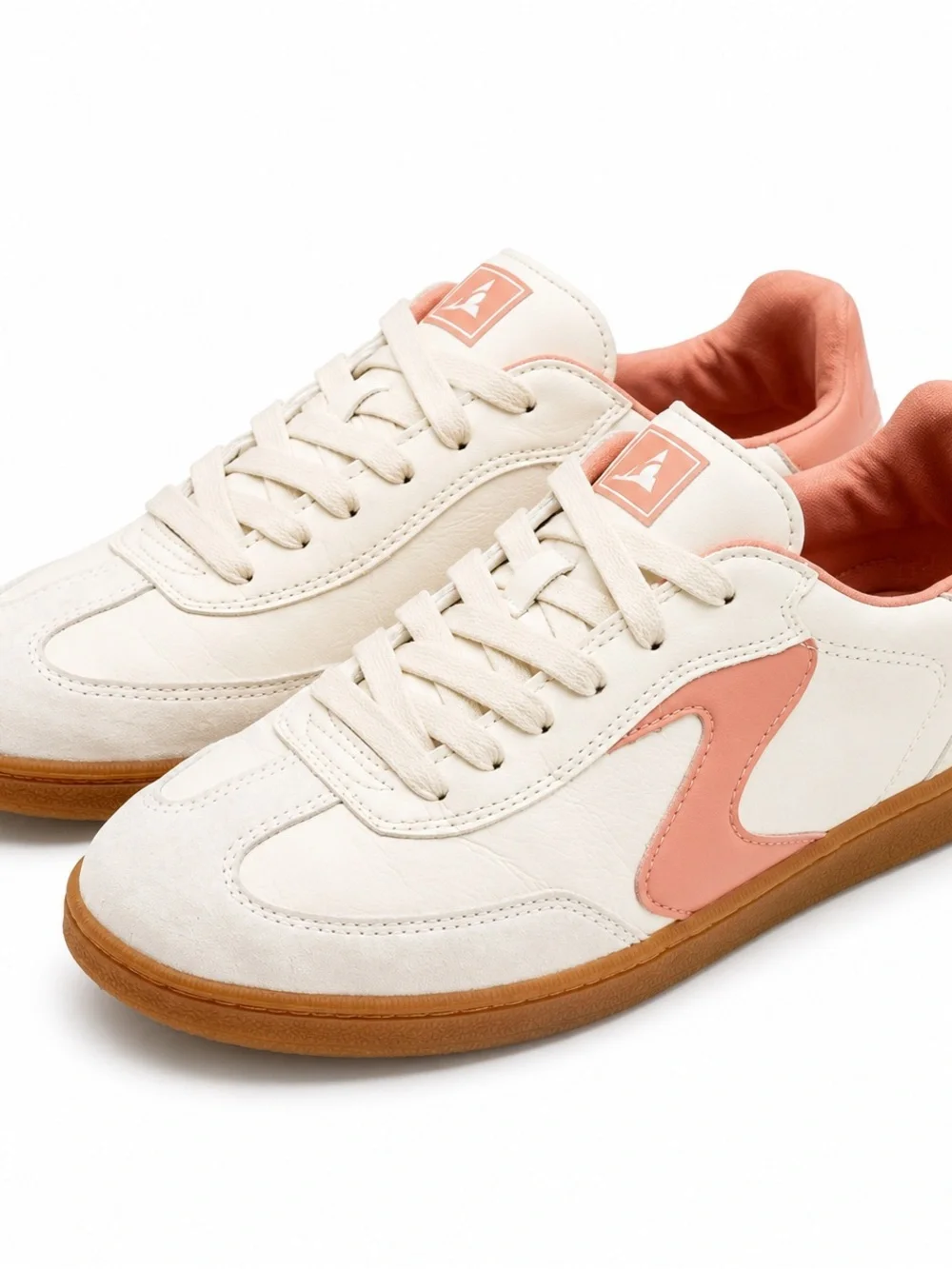 SKECHERS Hotshot Kickoff Court & Classic Sneakers Size 9 White Pink Profile - Picture 1 of 16